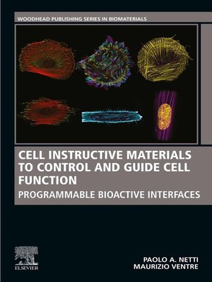 cover image of Cell Instructive Materials to Control and Guide Cell Function